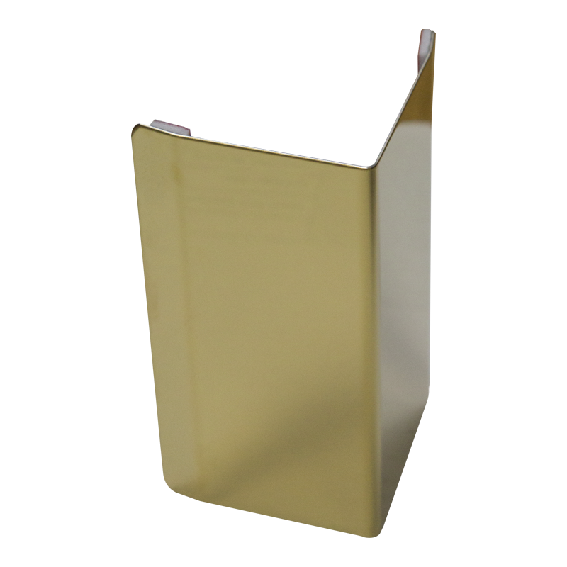 Polished Gold Stainless Steel Edge Protector Self Adhesive 2.5m EAS By